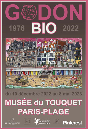 musée du touquet paris plage - alain godon exhibition