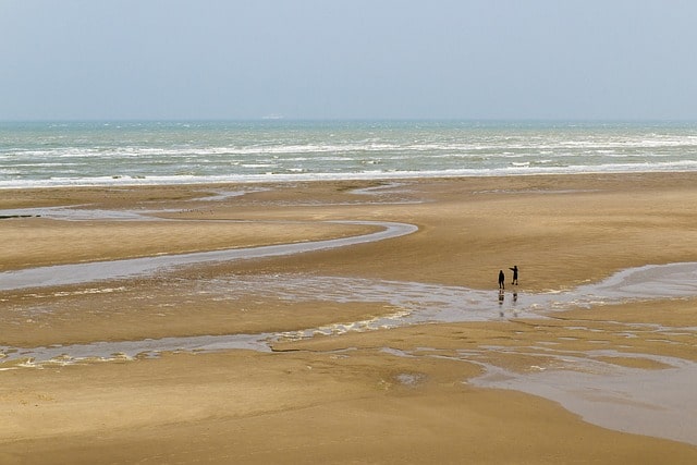 The Opal Coast in winter